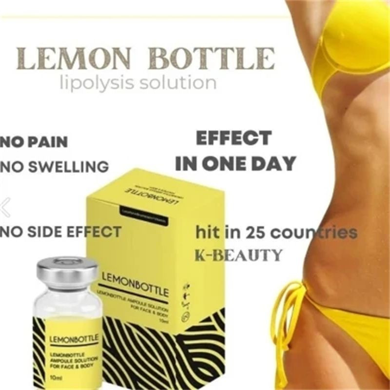 Lemon Bottle 10ml*5 Dissolves Excess Fat and Loses Weight Lipolab Kabelline