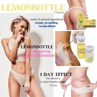 Most Popular High Quality Slimming Injection Lemon Bottle 5 Vials Fat Dissolve Belly Fat Reduce Body Slimming Injection