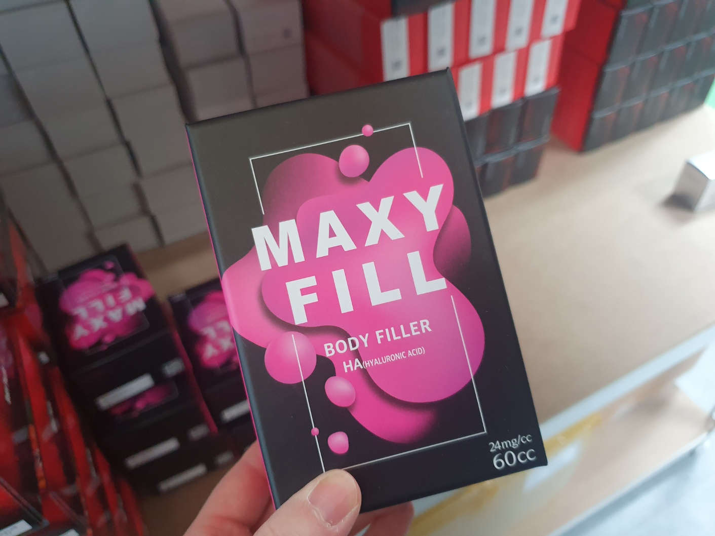 Maxy Fill Maxyfill 70cc 70ml Breast Buttock Bumer Body Filler Hyaluronic Acid Filler