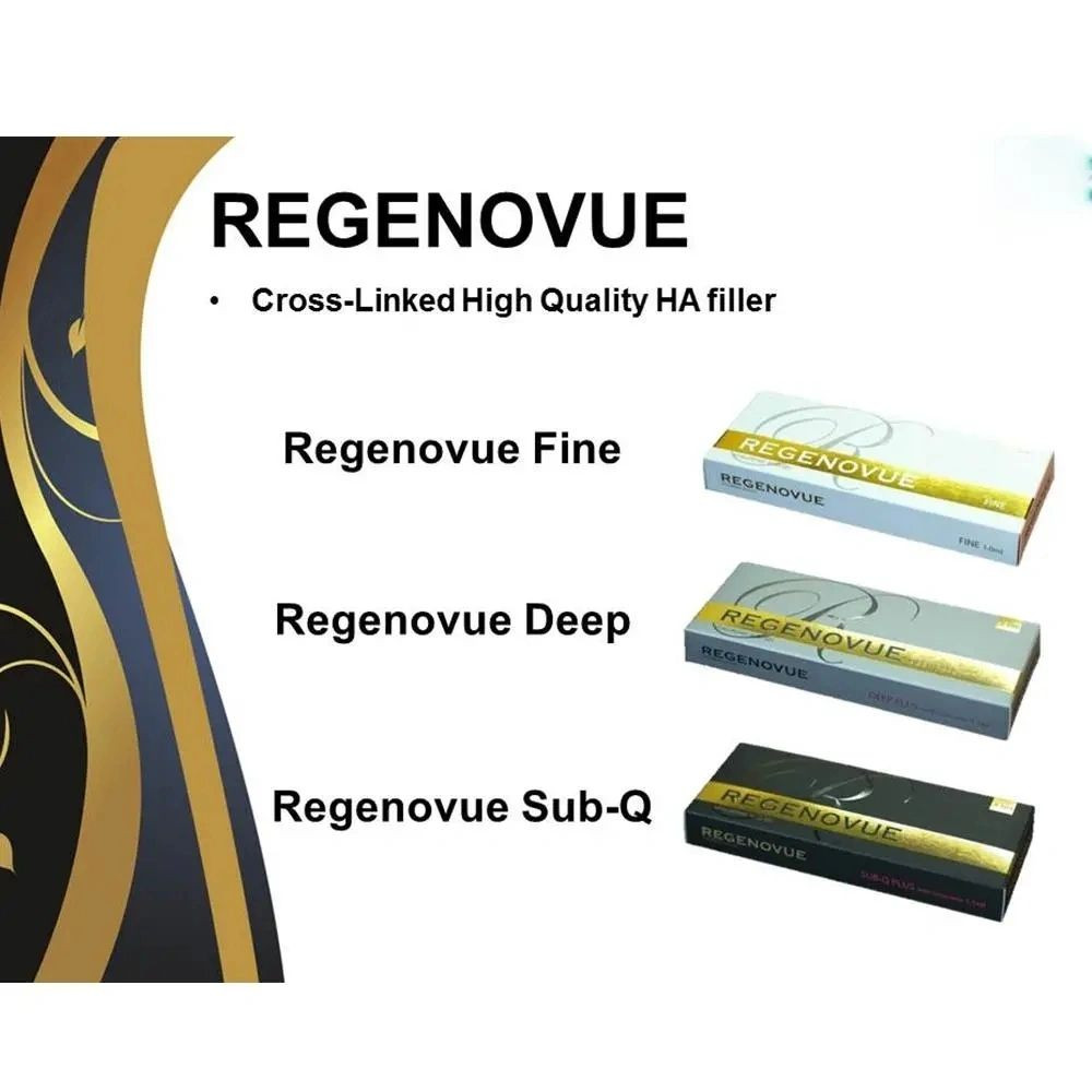 Regenovue Fine Deep Sub-Q Cross Linked Hyaluronic Acid Ha Dermal Filler