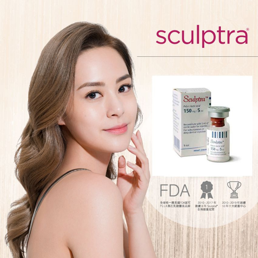 Korean Sculptra  Plastic Surgery Injectable Poly-L-Lactic Acid Dermal Filler Facial Plla Filler