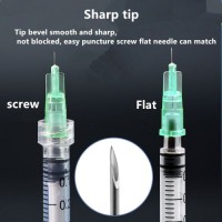 Top Seller 30g 32g 4mm 6mm 12mm 25mm Hypodermic Needles for Injection Syringe, Disposable Meso Needle