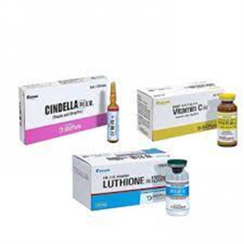 Beauty Products Wholesale Cindella Luthione Vitamin C 1200mg Whitening Set Skin