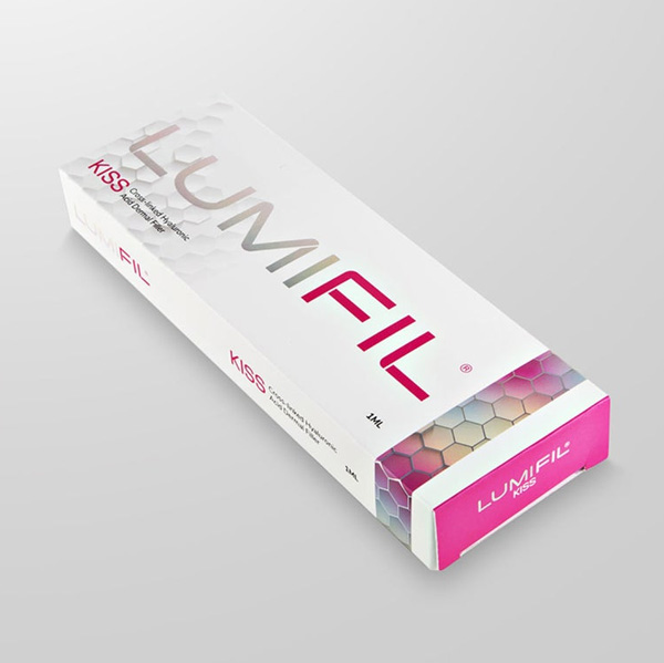 Lumifil Kiss Max Lite with Lido for Lips Forehead Lines Glabella Lines Crow′ S Feet Dermal Filler Injection 1ml with CE