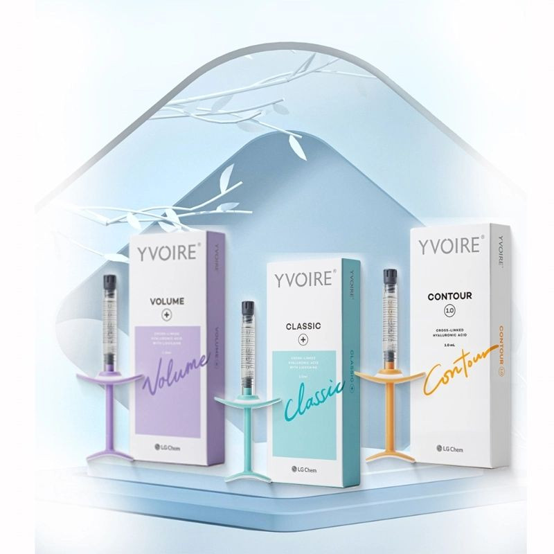 Yvoire Classic / Volume / Contour Plus HA Dermal Filler Hyaluronic Acid