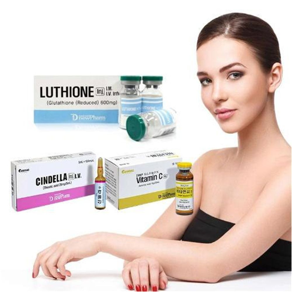 Korea Baby Luthione Glutathione Cindella Ascorbic Acid Vitamin C IV Skin Whitening Injection France Whitening Authentic