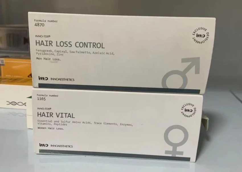 Hair Growth and Reduces Hair Loss Innoaesthetics Hair Loss Control for Man Reduces Scalp Oil Secretion and Normalizes T