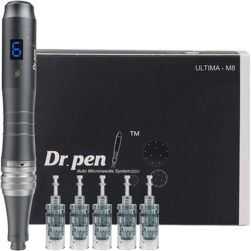 Intelligent Smart Microneedling Pen Dr Pen M8 with Two Rechargeable Batteries Longer Working Time