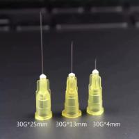 Top Seller 30g 32g 4mm 6mm 12mm 25mm Hypodermic Needles for Injection Syringe, Disposable Meso Needle