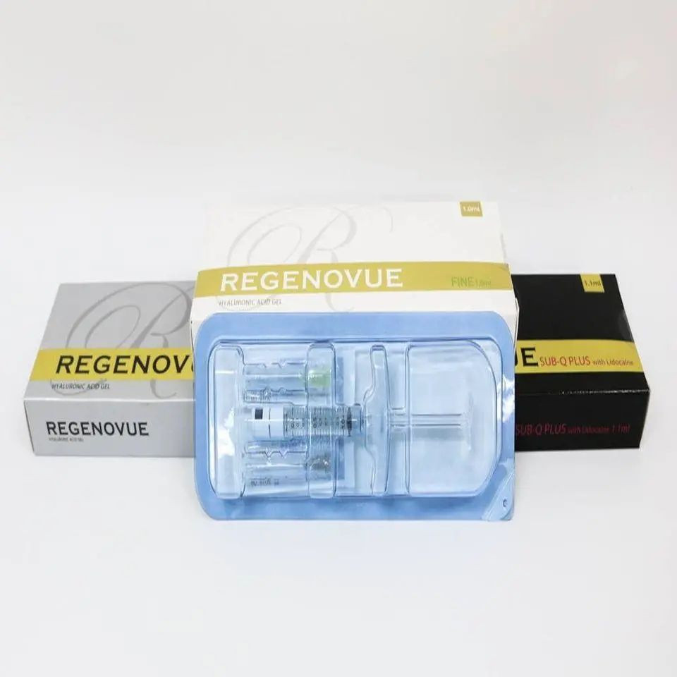 Regenovue Fine Deep Sub-Q Cross Linked Hyaluronic Acid Ha Dermal Filler