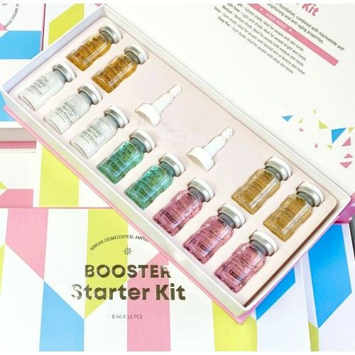 Stayve 8ml Korea Glow Serum Starter Kit Bb Glow Facial Essence Skin Booster Mesotherapy Whitening Repair Remove Acne