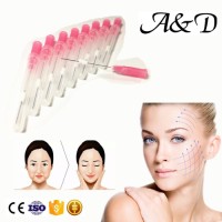 Korean Pdo Pcl Plla Threads Mono Blunt W 30g13mm25mm for Under Eye Bag Eyebrow Fox Eyes Lifting Thread Fishbone Molding