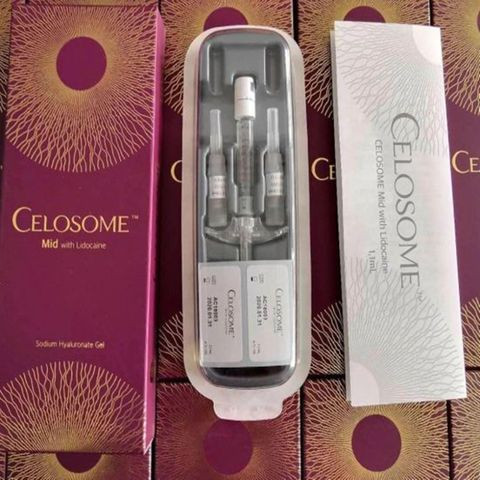 New Products Sell Like Hot Celosome Cross Linked Hyaluronic Acid Gel 1.1ml Korea Dermal Filler for Lip and Face