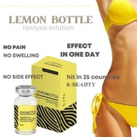 HOT Lemon Bottle Solution Lipolysis for Face and Body 10ml X 5 Lipolysis Injection Lose Weight Slimming Injection Kybel