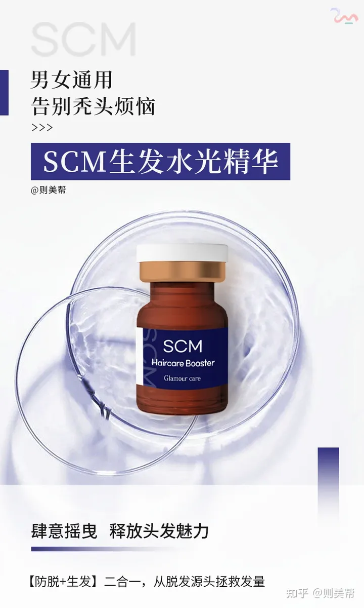 Scm Haircare Booster Hair Growth Products Stem Cell Growth Factors Anti Hair Loss Treatment Human Hairna Exosome Dr. Cy