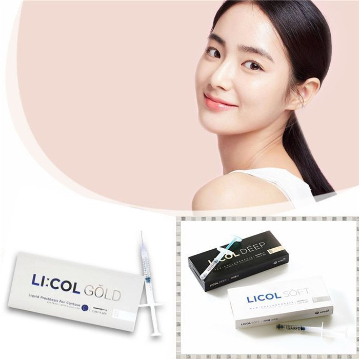 Korean Derma Filler Dextran Licol Gold Hard Sculpting Lasting Nose