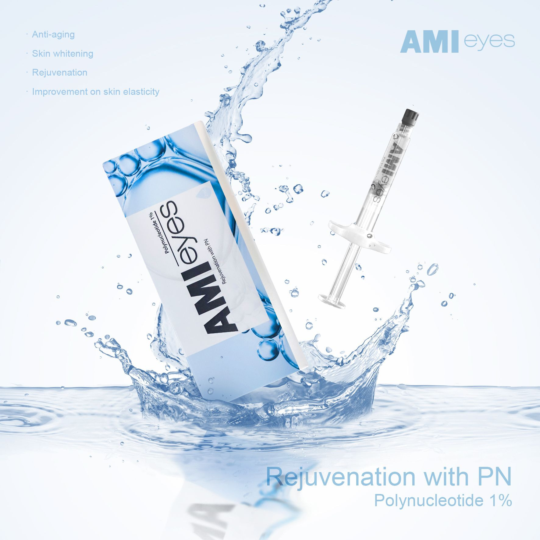 Ami Eyes Stimulator Anti-Wrinkle Lumi Eyes Dark Circle Eye Valley Tears Stimulates Hdna More Collagen Elastin Polynucle