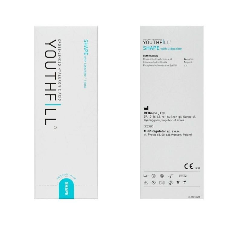 CE Mark Marked Youthfill Cross Linked Hyaluronic Acid Dermal Filler