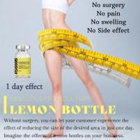 HOT Lemon Bottle Solution Lipolysis for Face and Body 10ml X 5 Lipolysis Injection Lose Weight Slimming Injection Kybel