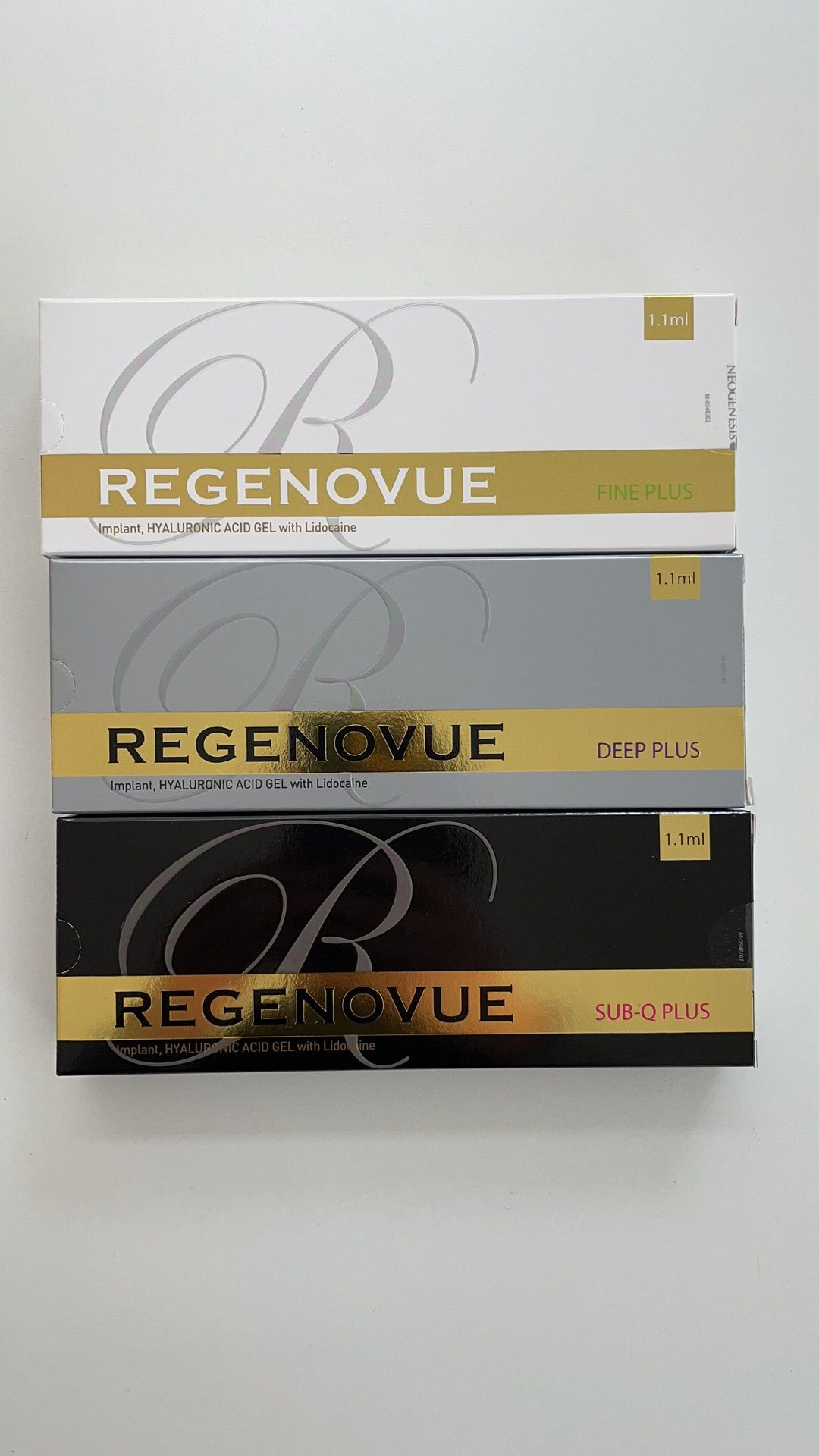 2024 New Regenove Fine Deep Sub-Q Plus CE Certified Hyaluronic Acid Filler Ha Filler Dermal Filler