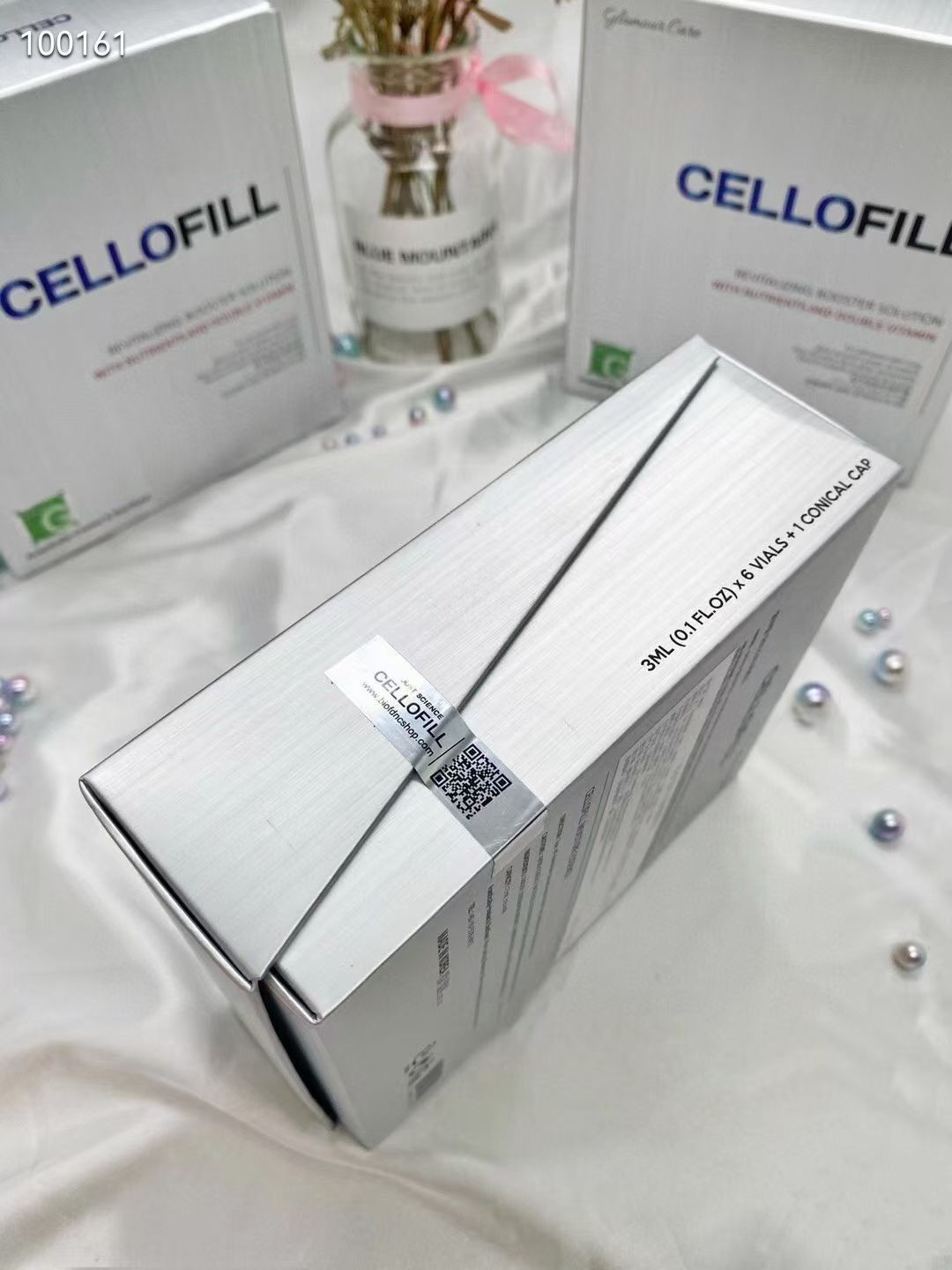 Whitening New Product Korea Cellofill Hc Revitalizing Booster Solution with Activepeptide Bright for Facial Skin Whiten